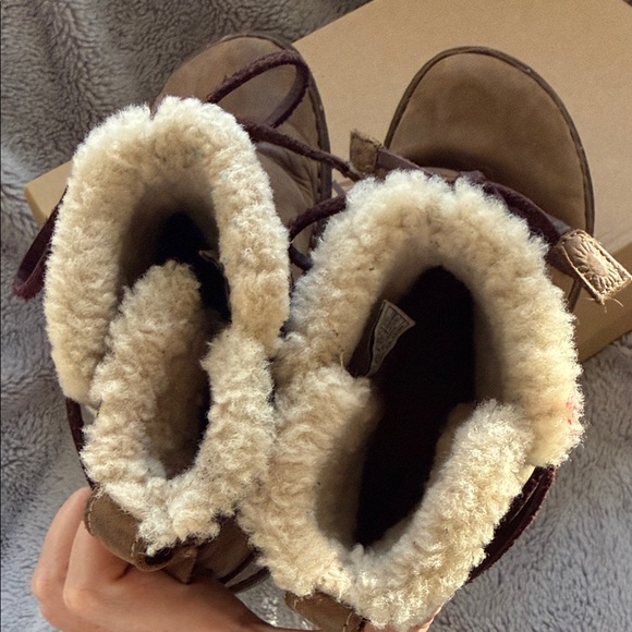 UGG Shearling Ankle Boots - Picture 6 of 8